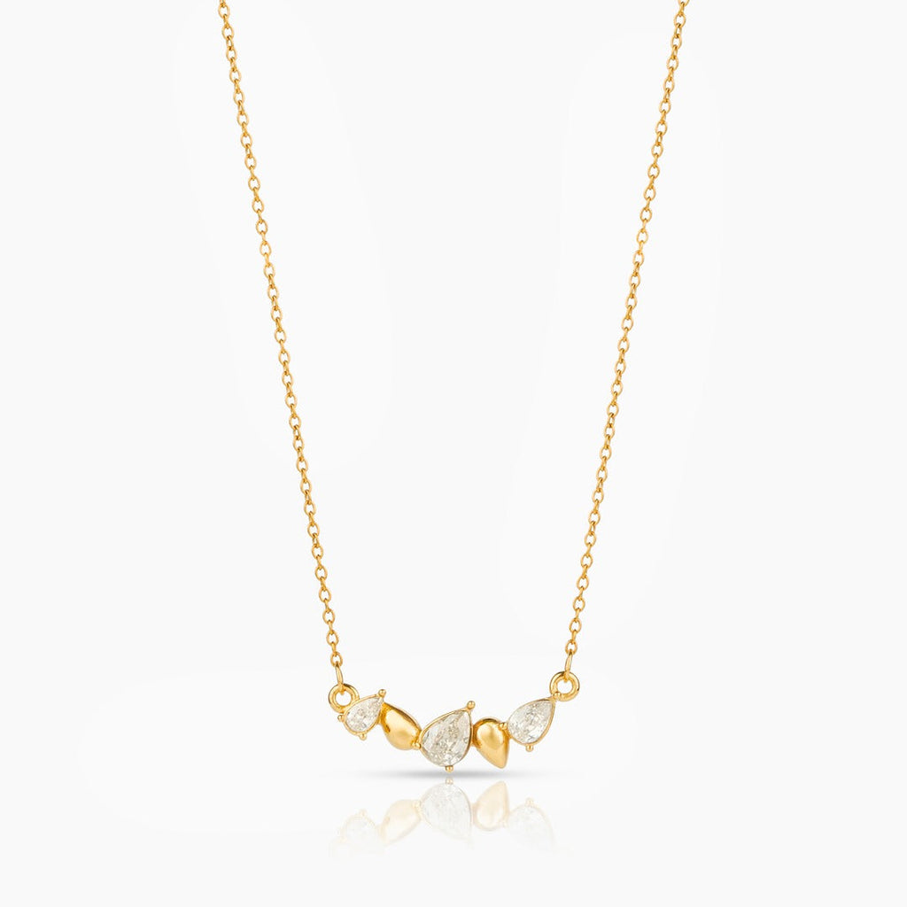 Diamond Teardrop Necklace