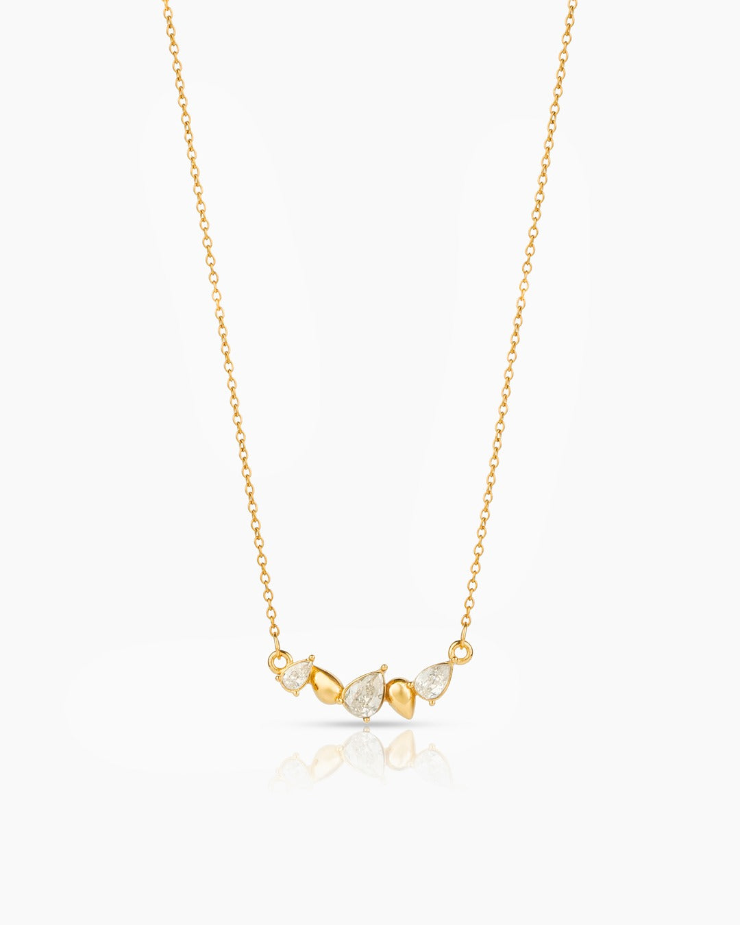 Diamond Teardrop Necklace