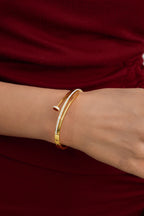 Stainless Steel Nail Bracelet